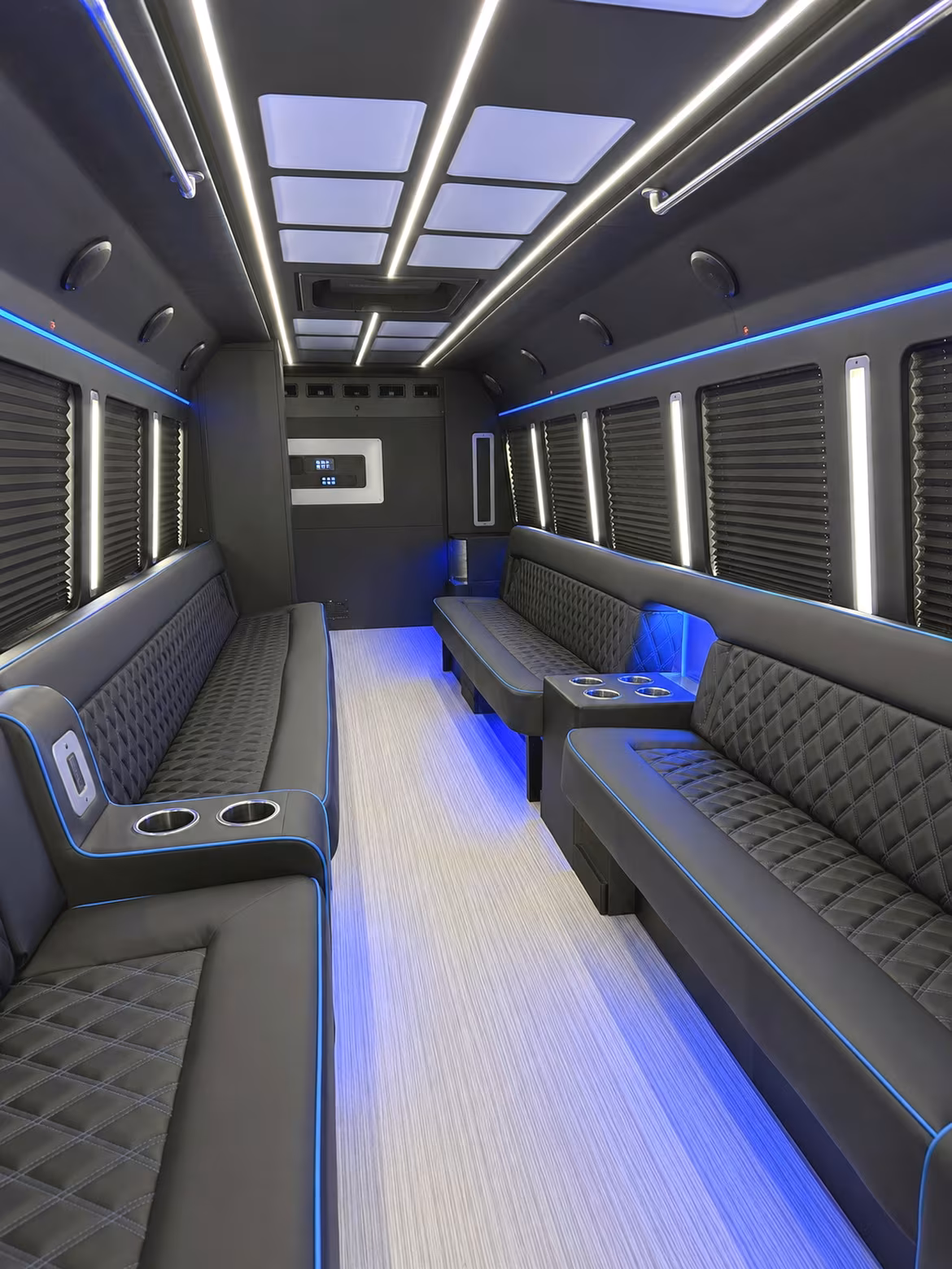 Brockton Bachelor & Bachelorette Transportation onboard seating
