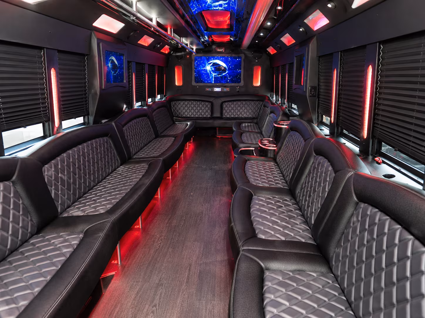 Brockton brockton concert party bus rental party bus exterior