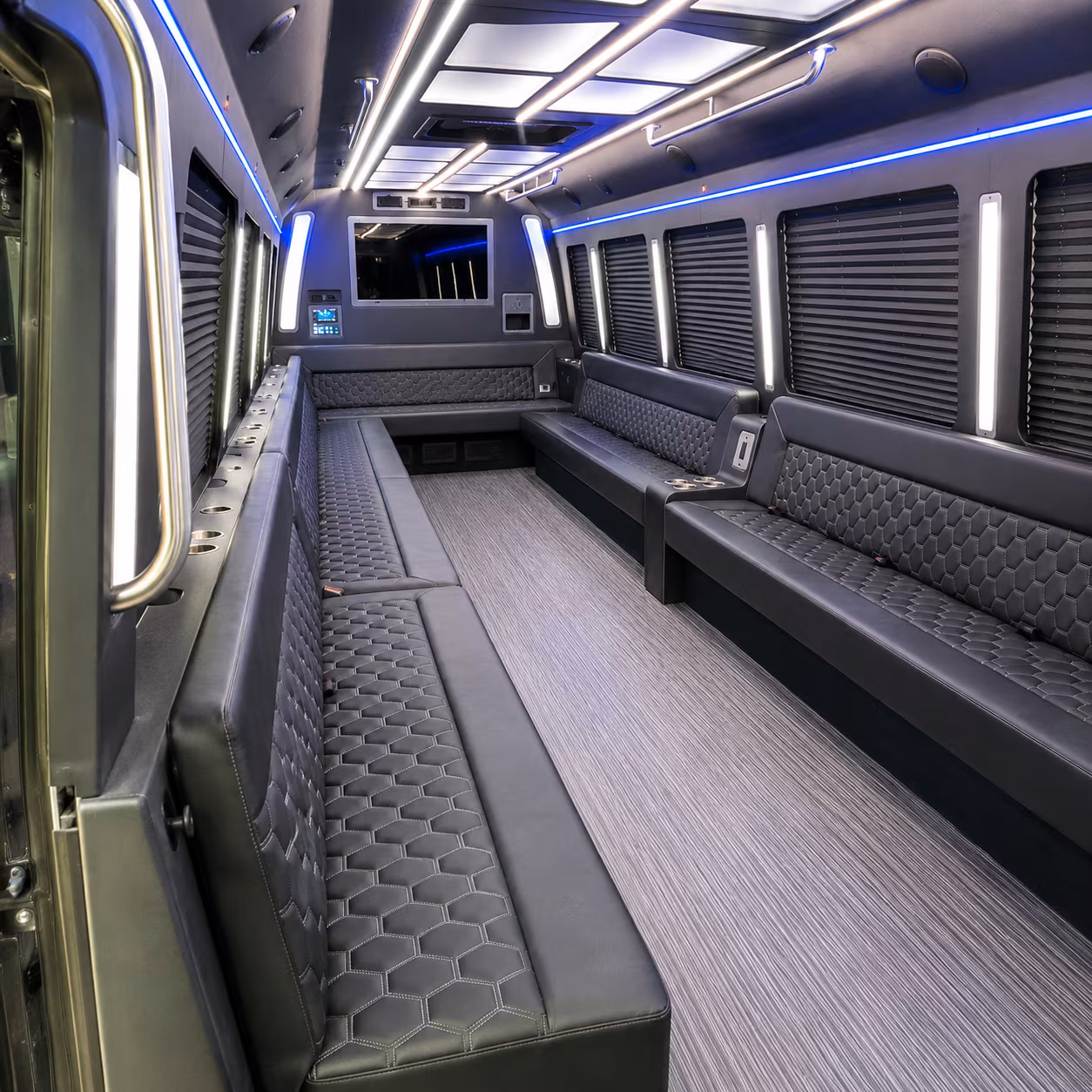 Brockton brockton prom party bus rental party bus exterior