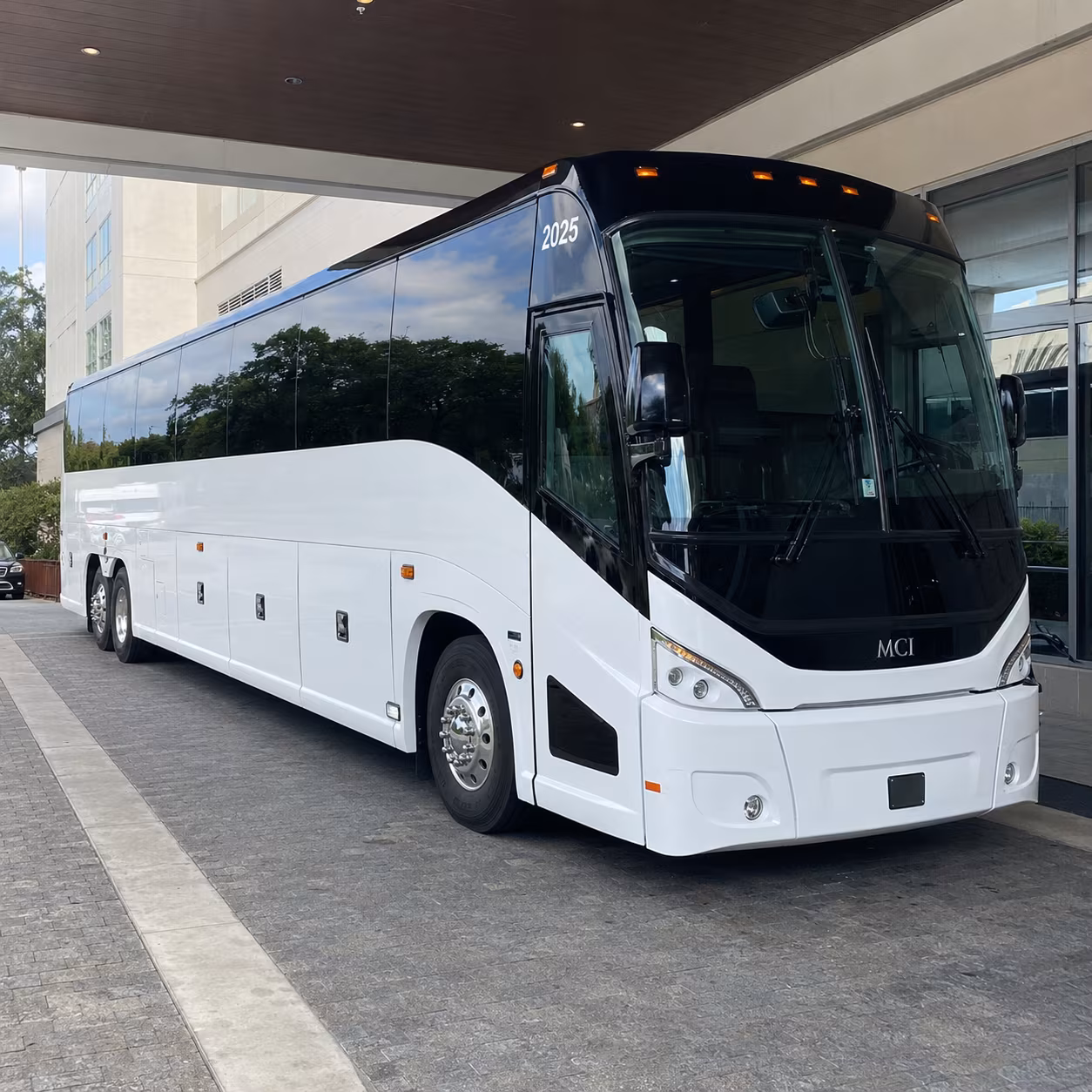 Brockton brockton school event bus rental party bus exterior