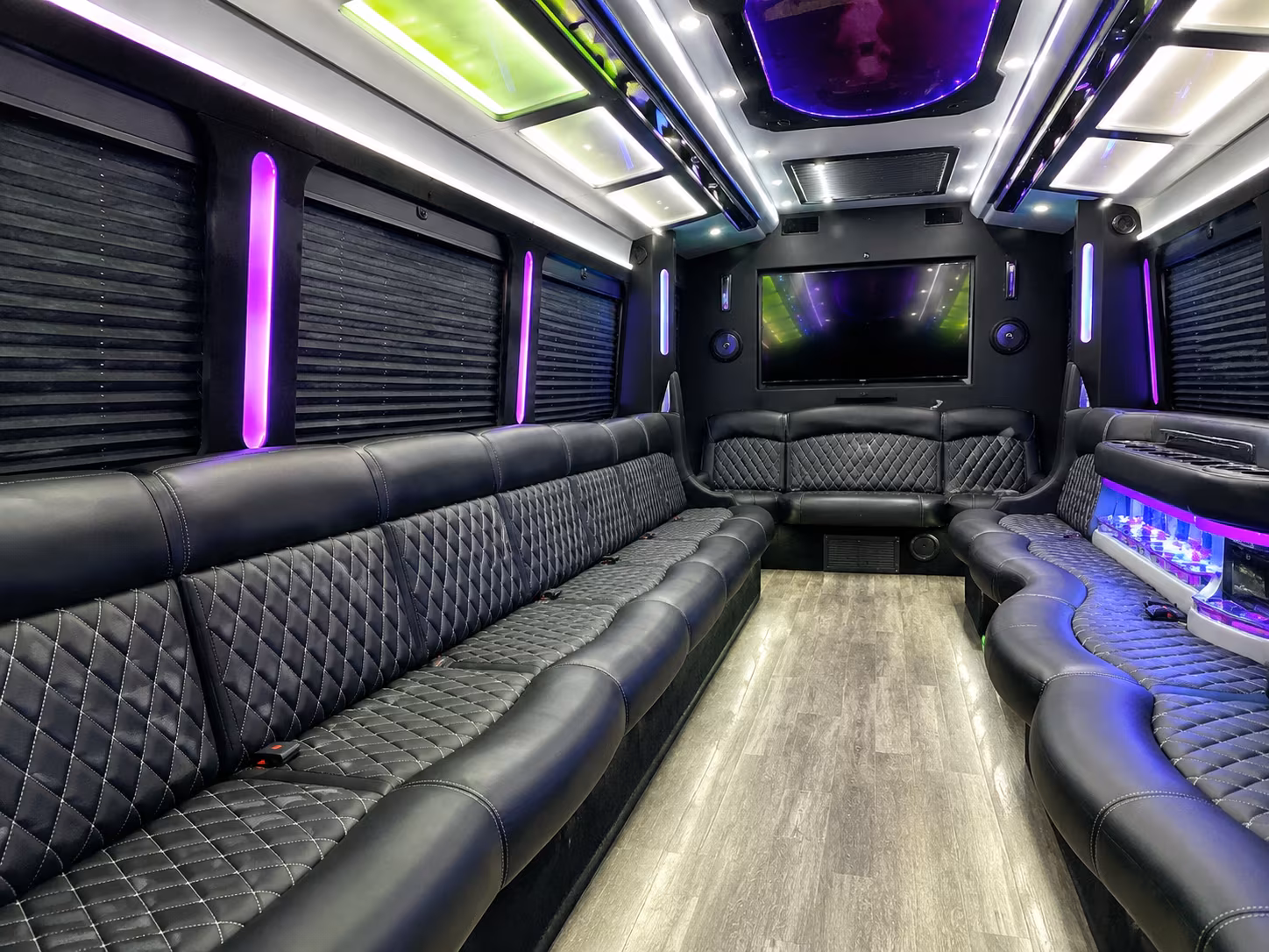 Brockton brockton sporting event party bus rental party bus exterior