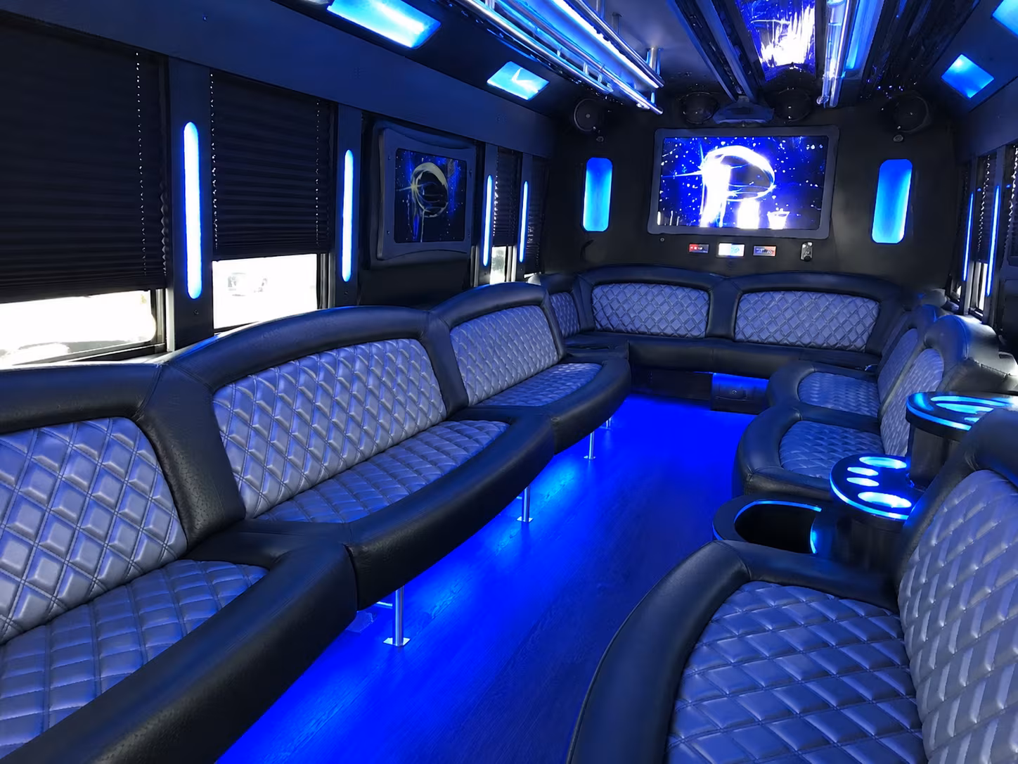 Brockton brockton wedding party bus rental party bus exterior