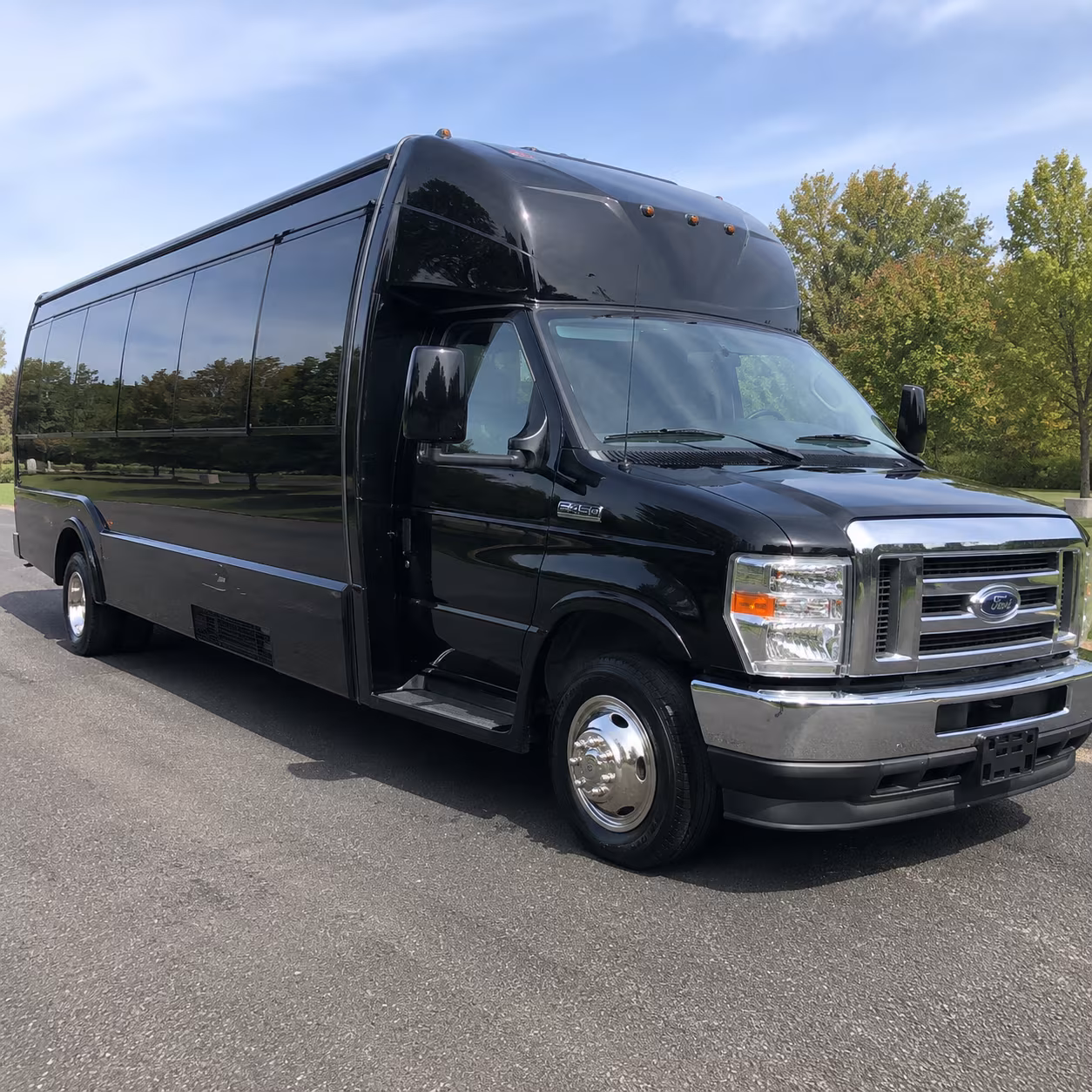 Brockton Prom & Homecoming Transportation party bus interior