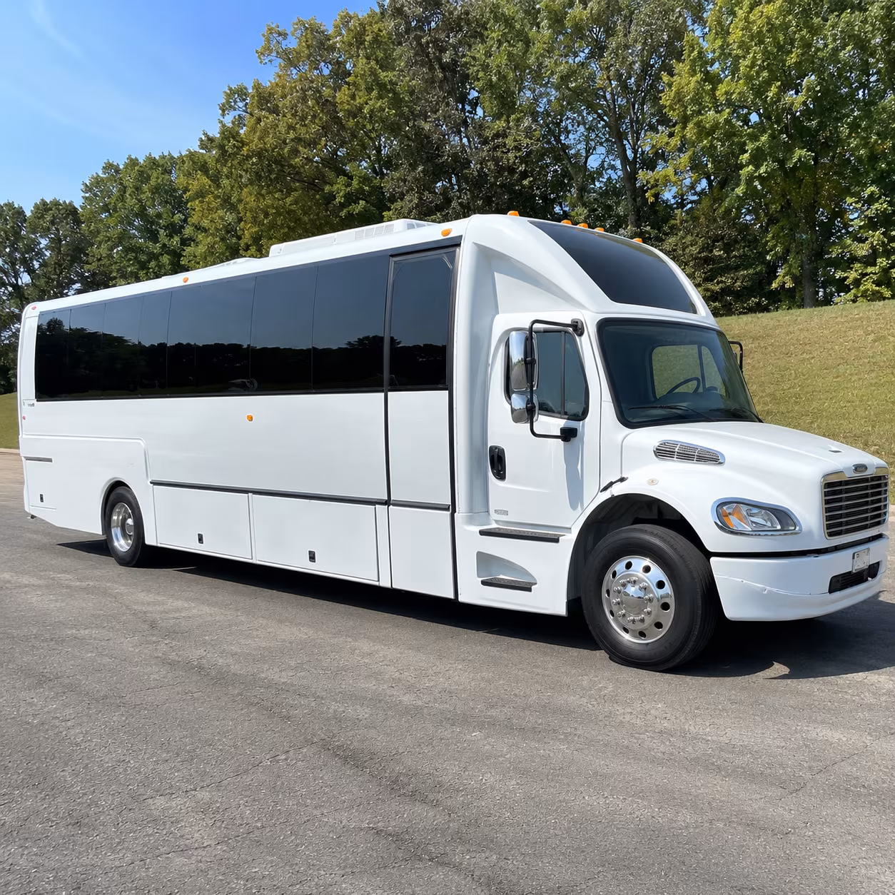 Brockton Sporting Event Transportation party bus interior