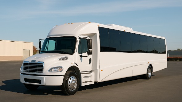 Exterior of Charter Bus Company Brockton's 30 Passenger Minibus in Brockton